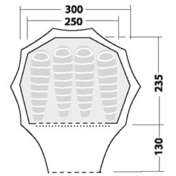 Robens Fairbanks - 4-person Tent -Robens robens fairbanks 4 person tent detail 3