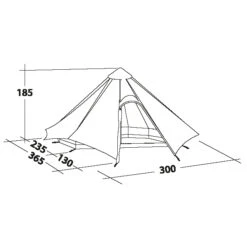 Robens Fairbanks - 4-person Tent -Robens robens fairbanks 4 person tent detail 4