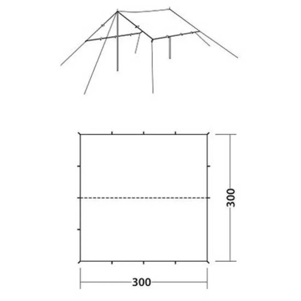 Robens Tarp 3x3 M 10 Robens Tarp 3x3 M - Image 8